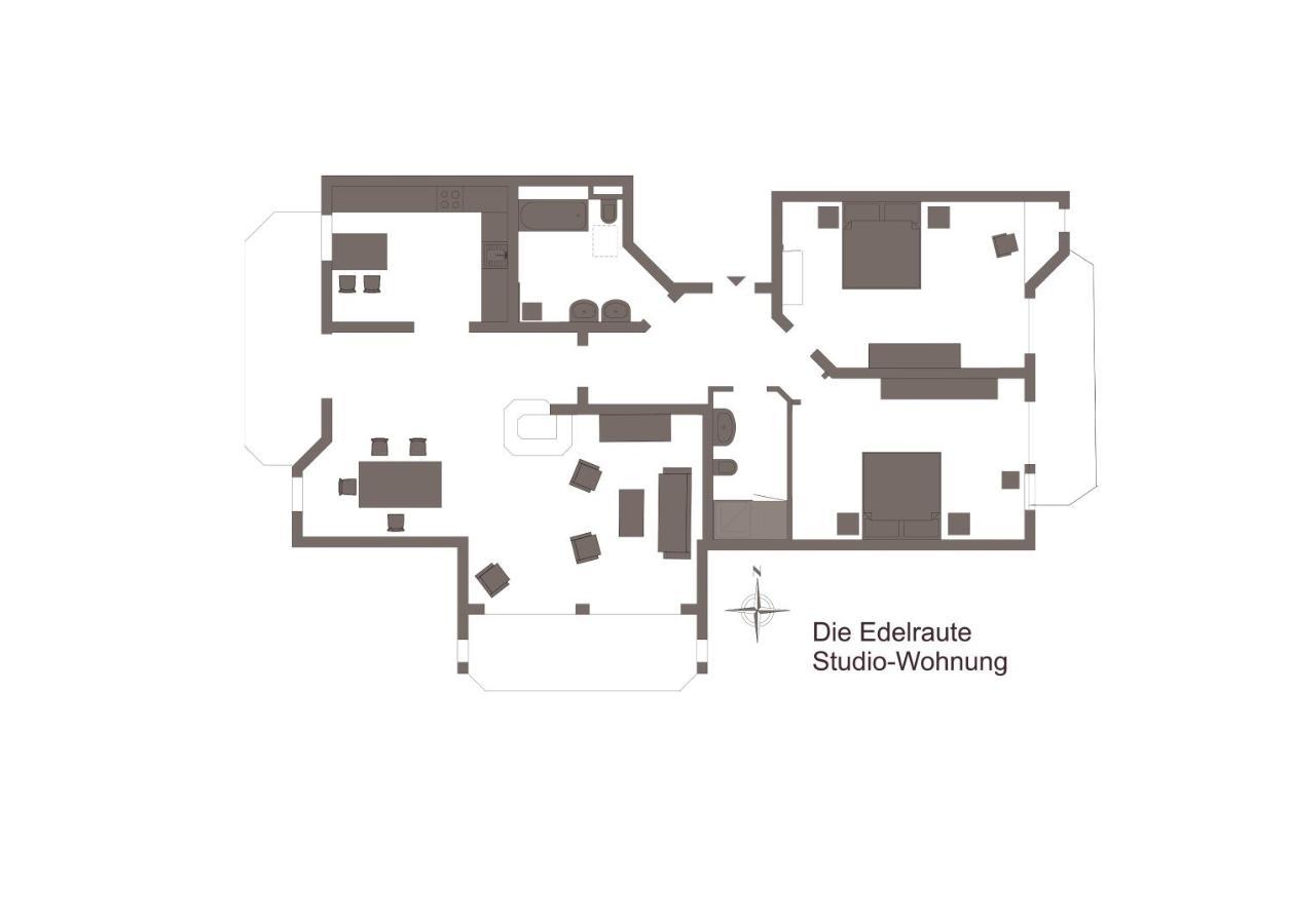Die Edelraute Oberstdorf Eksteriør bilde